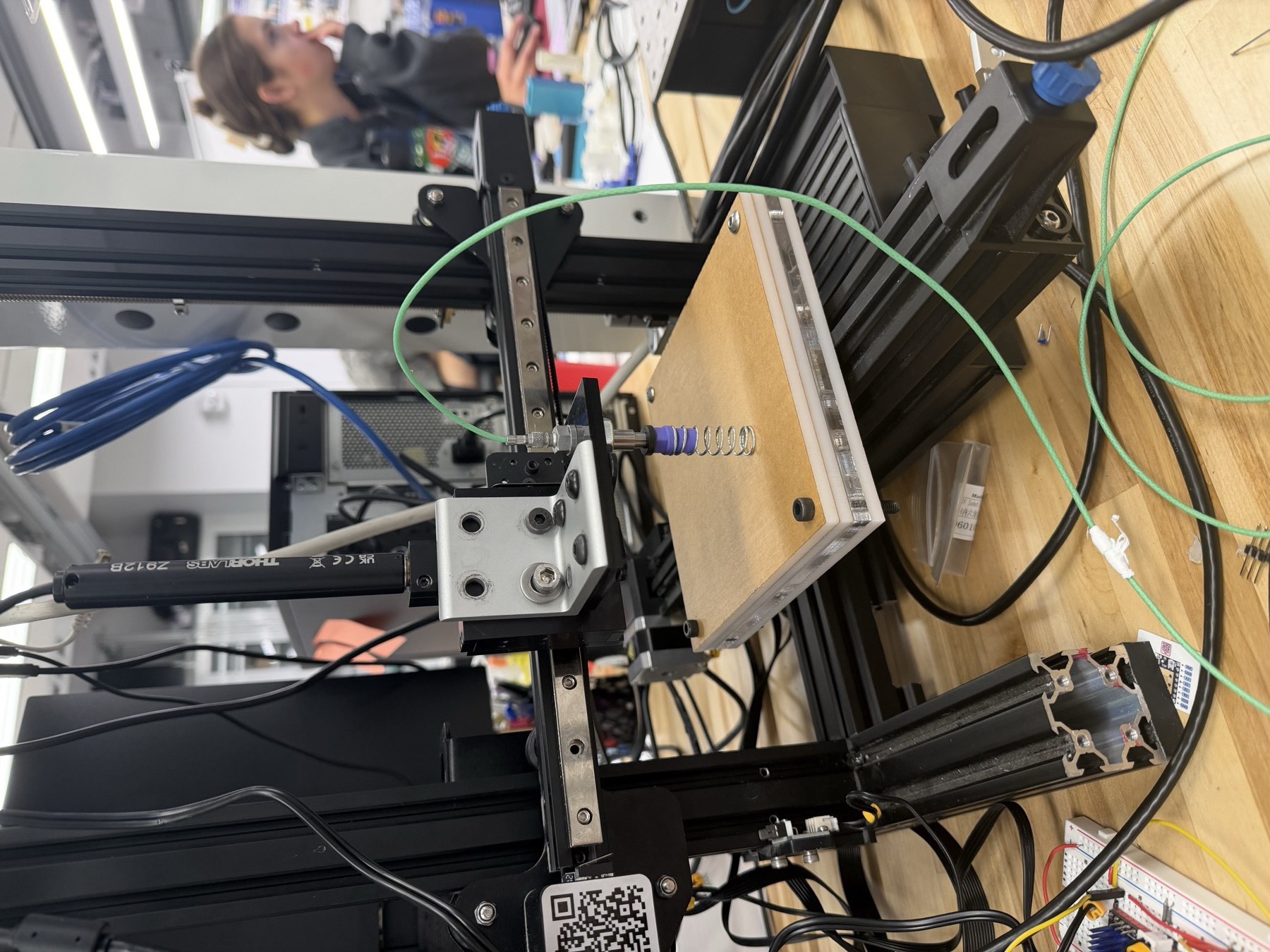 3-Axis Soft Metrology Rig working prototype in the lab